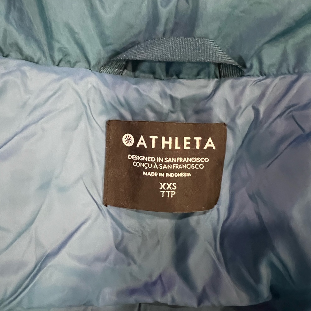 Athleta Blue Vest